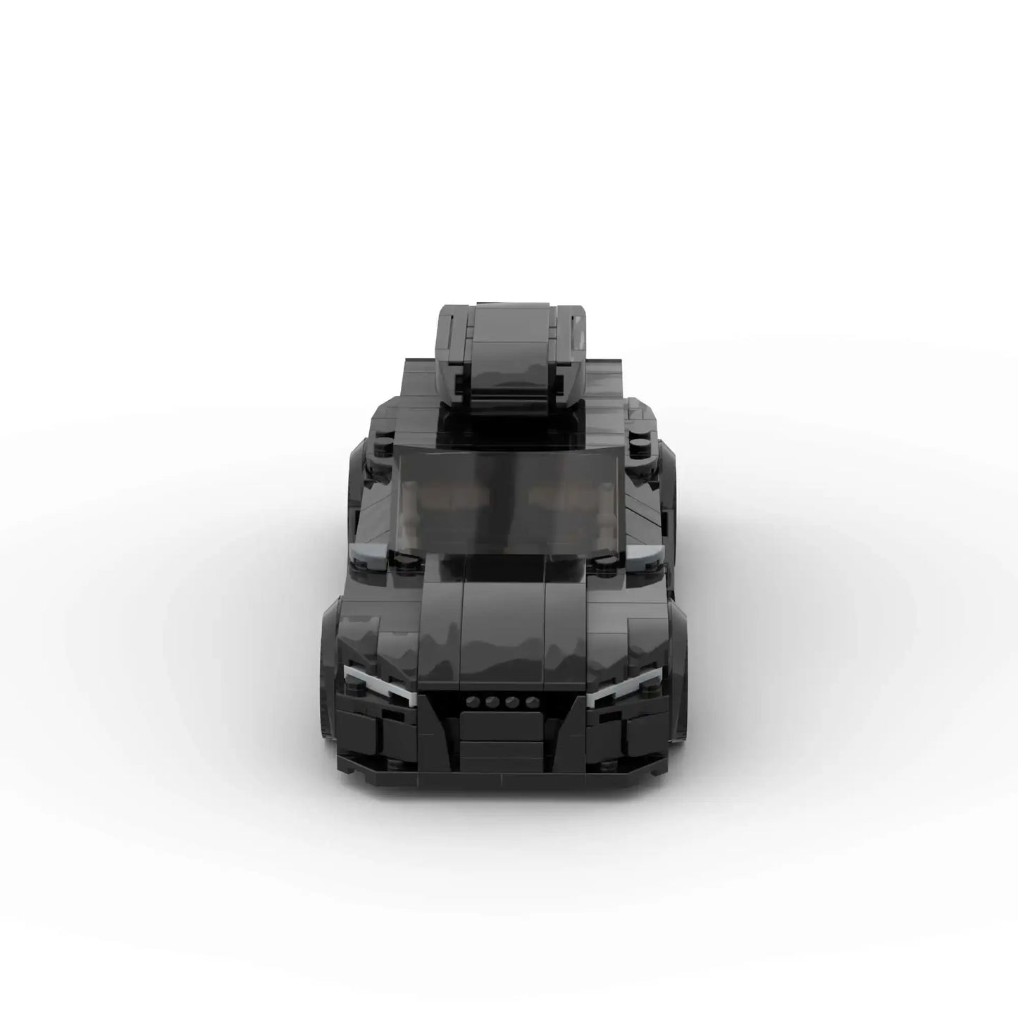 MOC Bricks Black RS6 358pcs Racing Sports Car Vehicle Speed Champion Racer Building Blocks Creative Garage Toys for Boys Gifts