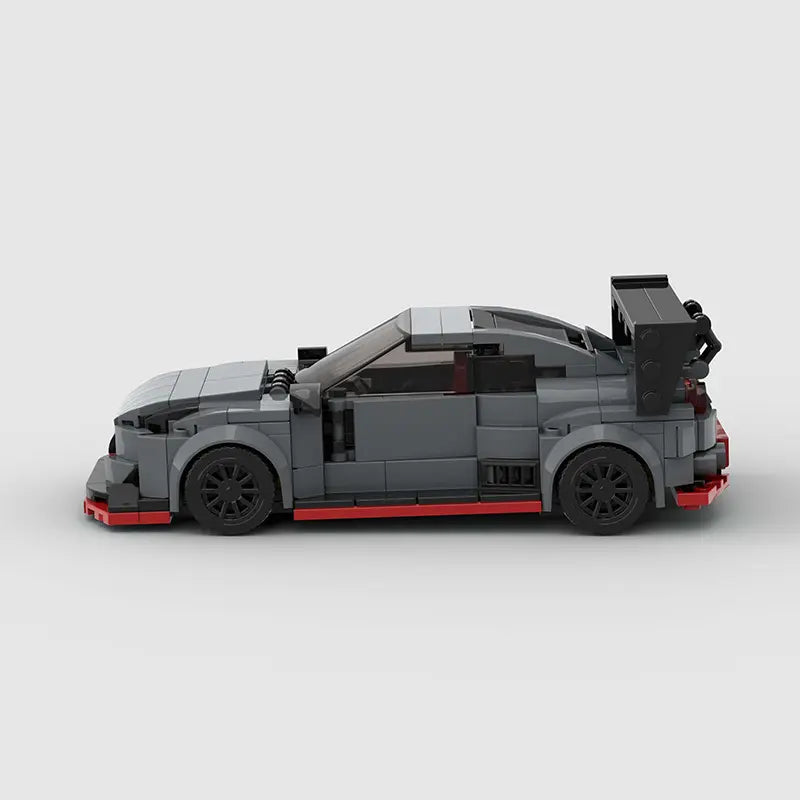 MOC Bricks GT-R R35 Speed City Car Champion Racer Classic Super car Building Blocks Racing Technique Creative Garage Kid Toys