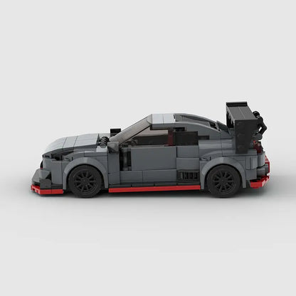 MOC Bricks GT-R R35 Speed City Car Champion Racer Classic Super car Building Blocks Racing Technique Creative Garage Kid Toys